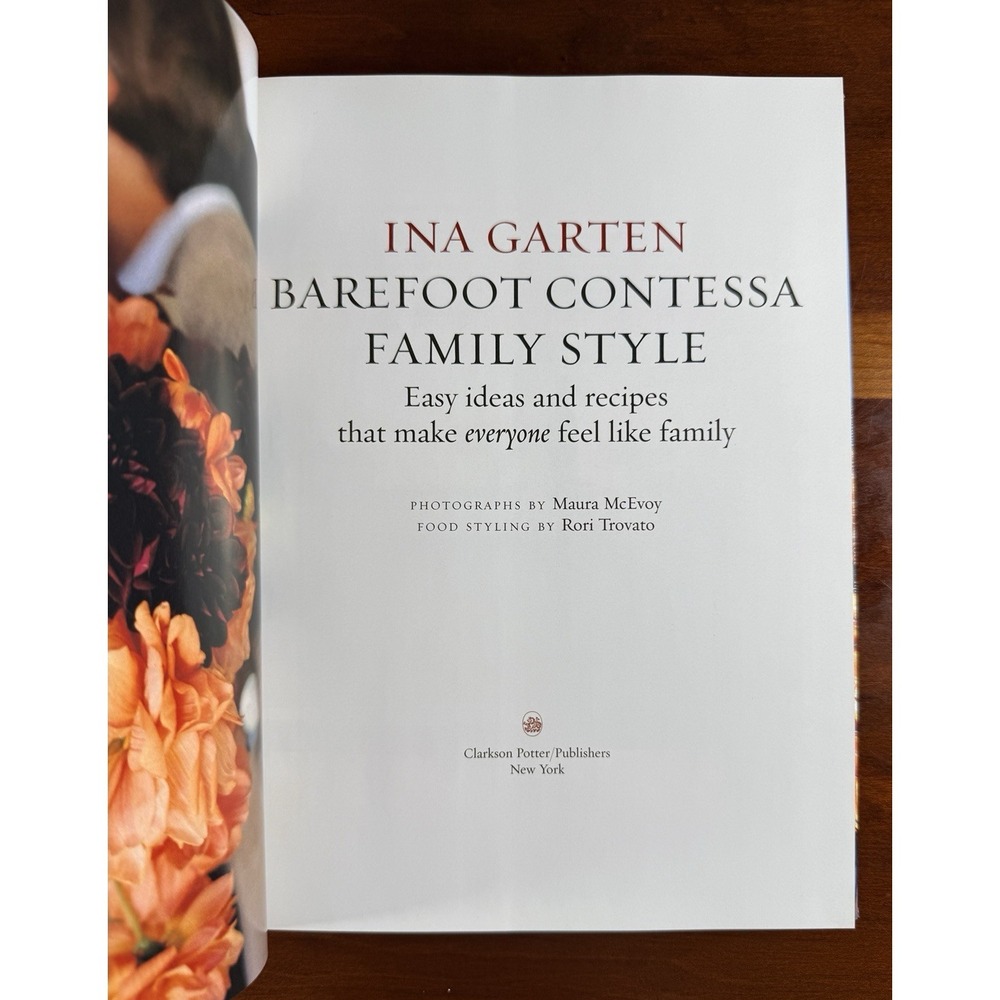 Ina Garten Barefoot Contessa Lot Of 3 Cookbooks Back to Basics, Family Style.. - Picture 10 of 16